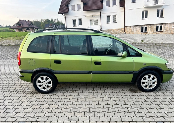 Opel Zafira cena 6400 przebieg: 325000, rok produkcji 2002 z Trzcianka małe 16